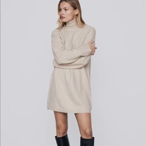 Zara turtleneck sweater dress